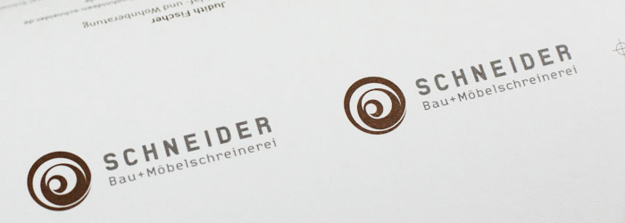 LOGO DESIGN - Schreinerei Schneider