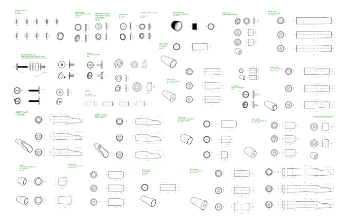 small selection of processed items